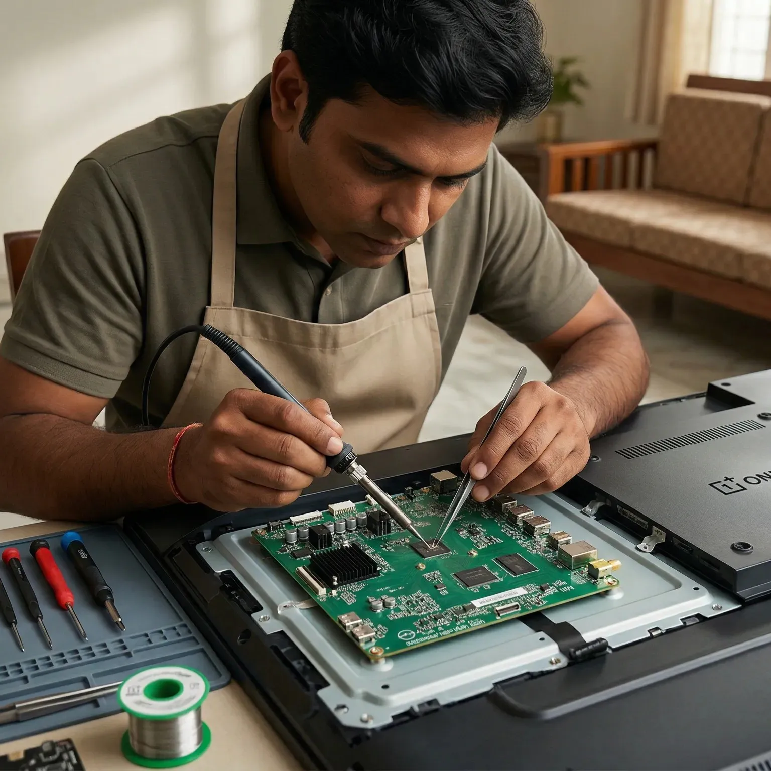 OnePlus TV motherboard repair in Vizag