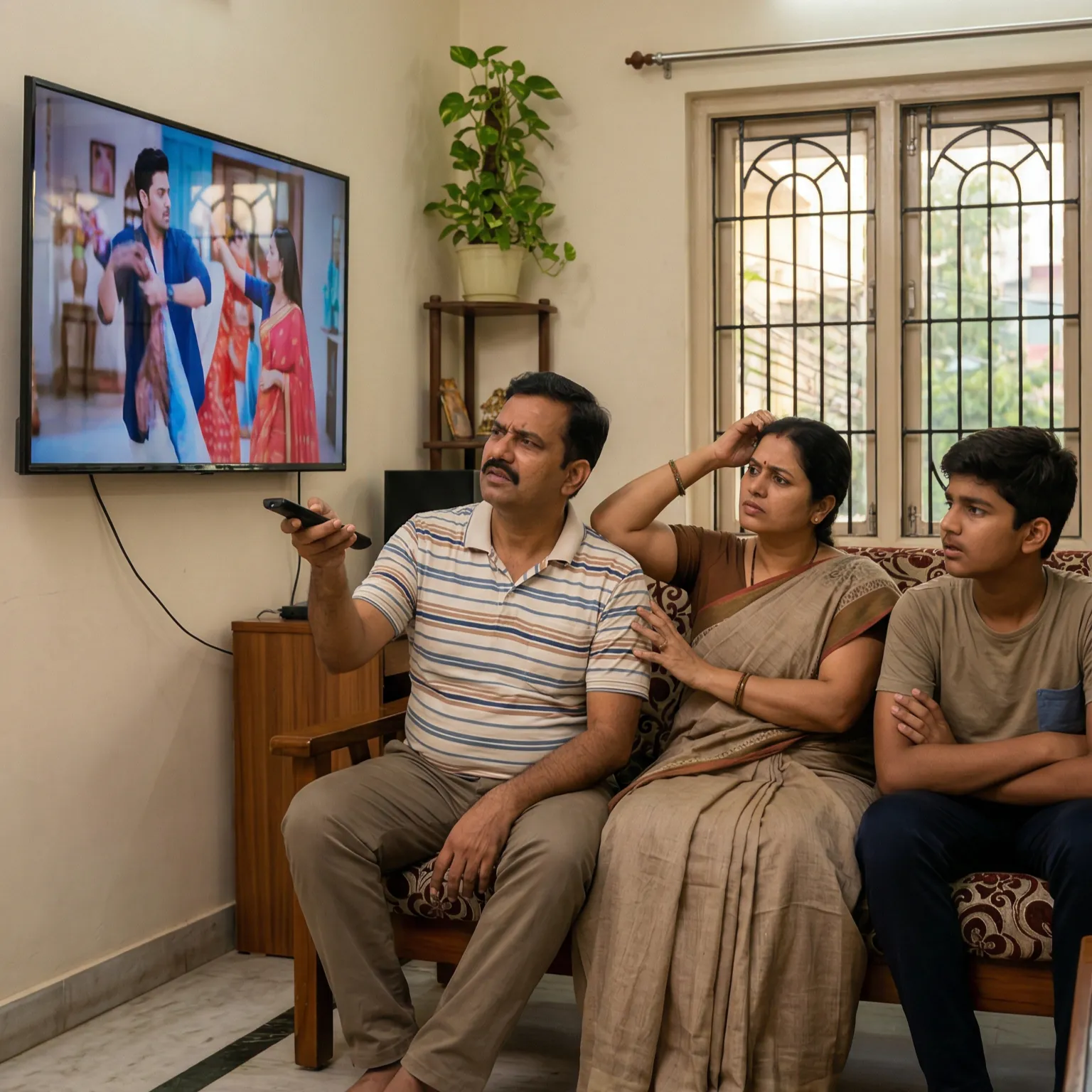 VU TV sound issue before repair