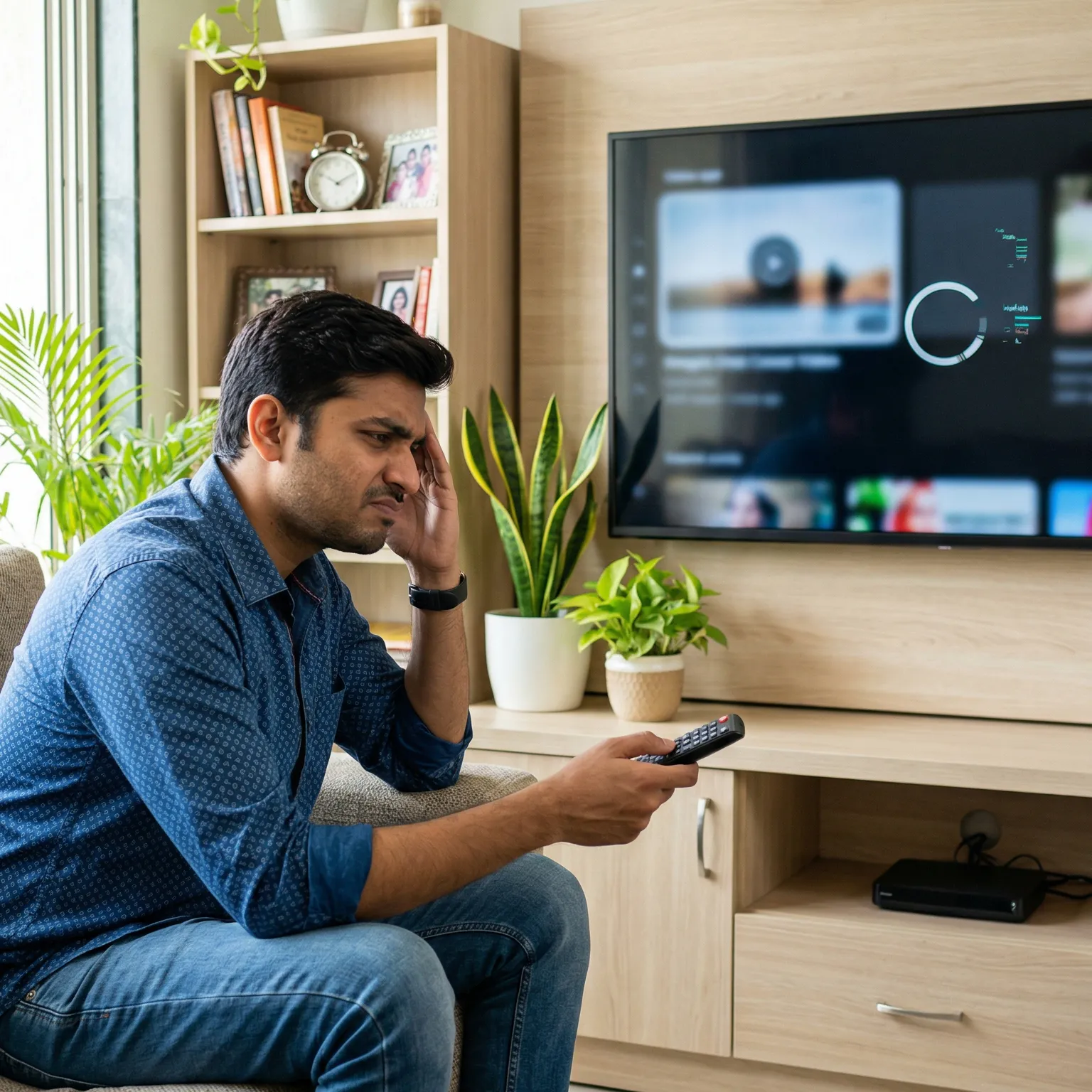 VU smart TV software issue repair in Vizag