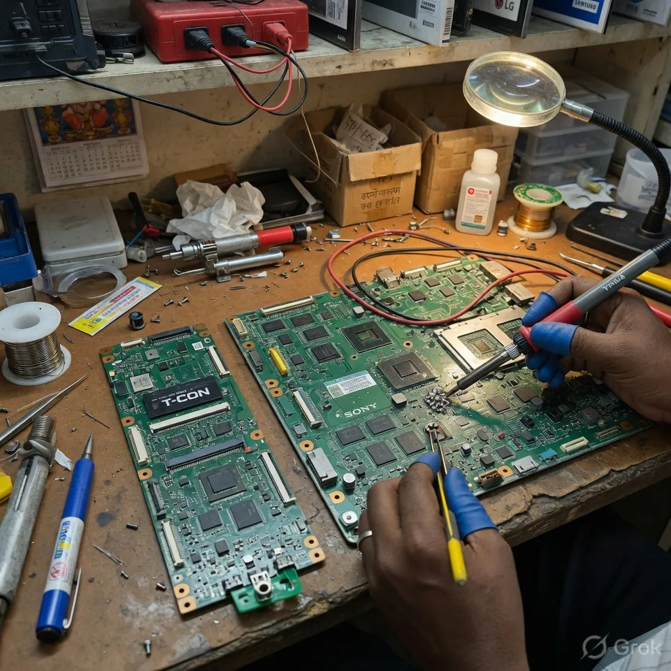 Sony TV Motherboard Repair Vizag