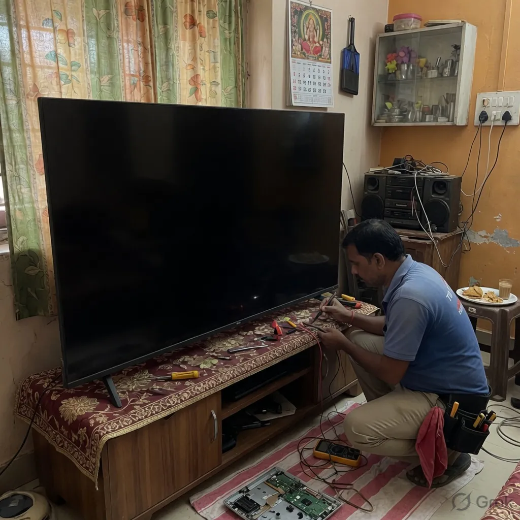 MI TV Power Issue Repair Vizag