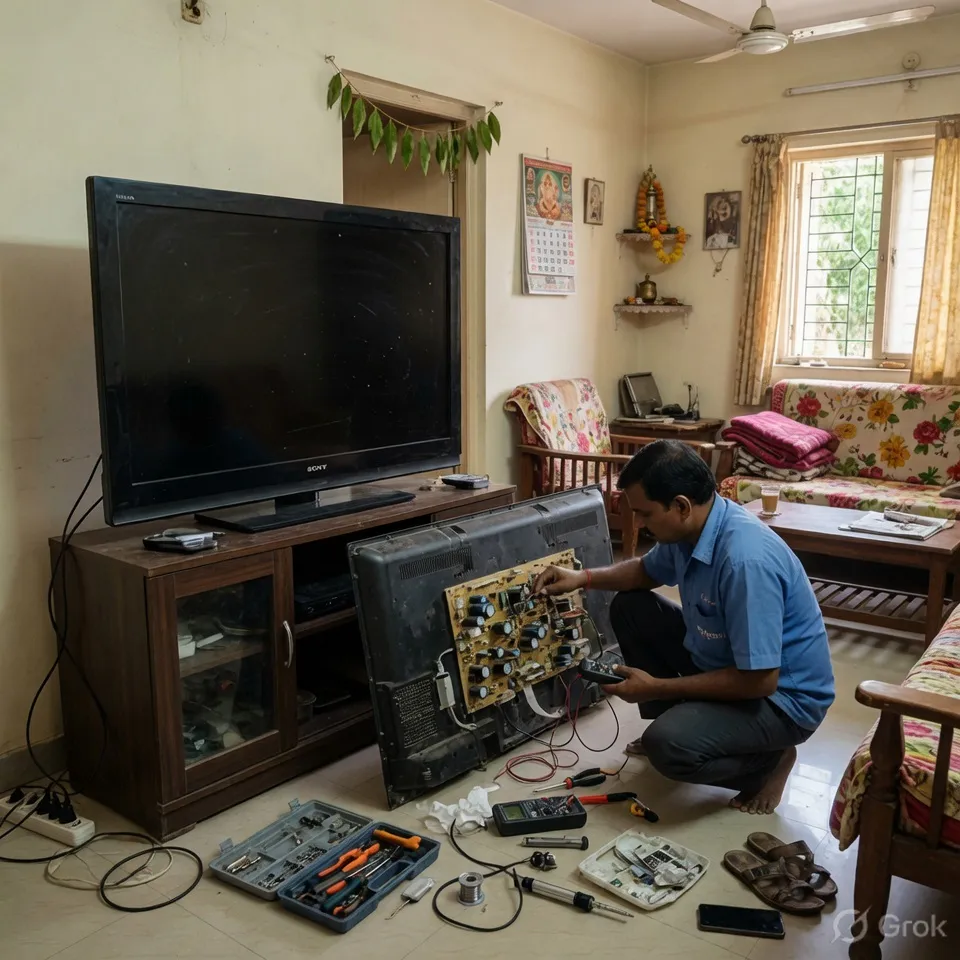 Sony TV Power Issue Repair Vizag