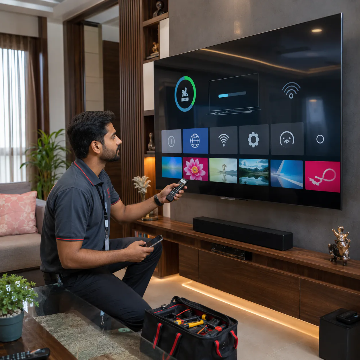 LG TV WiFi Remote Issue Vizag