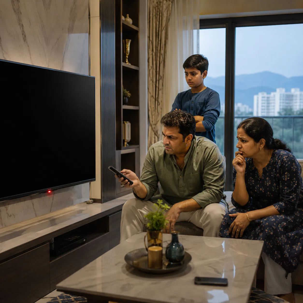 LG TV No Display Issue Vizag