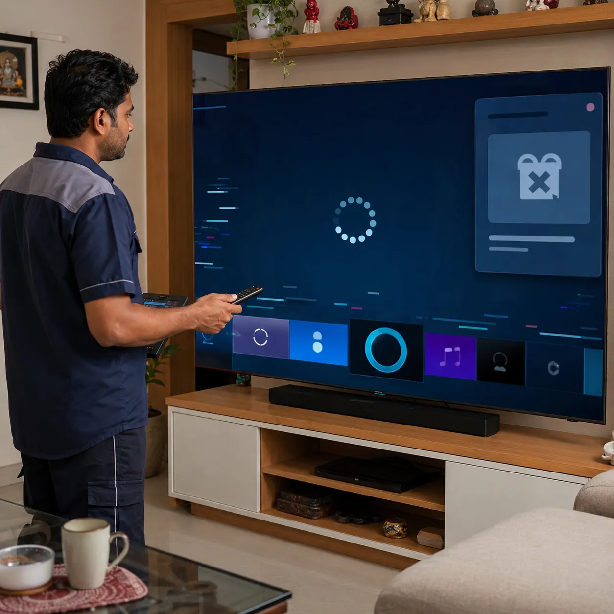 Samsung Smart TV Software Issue Vizag