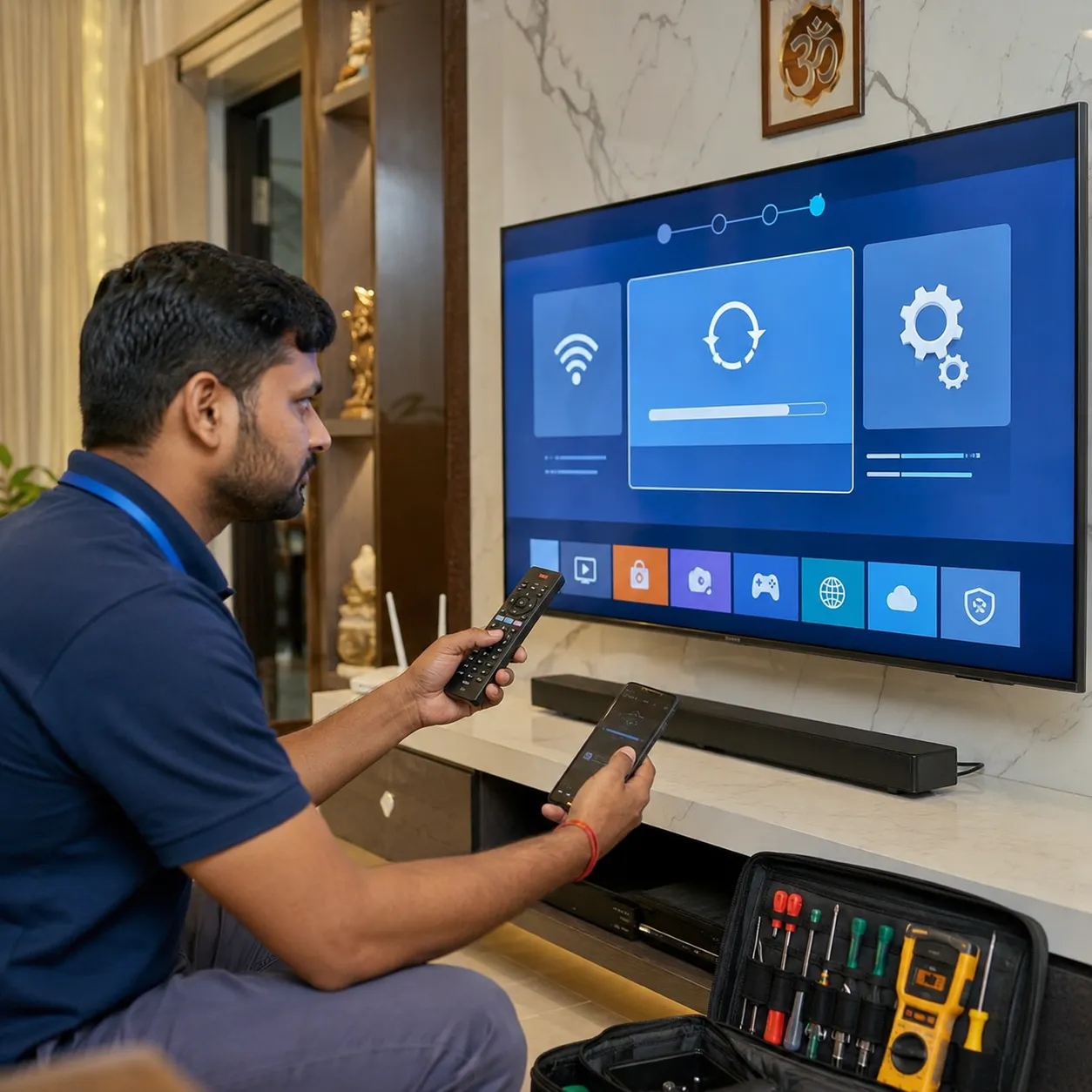 Samsung Smart TV Software Repair Vizag