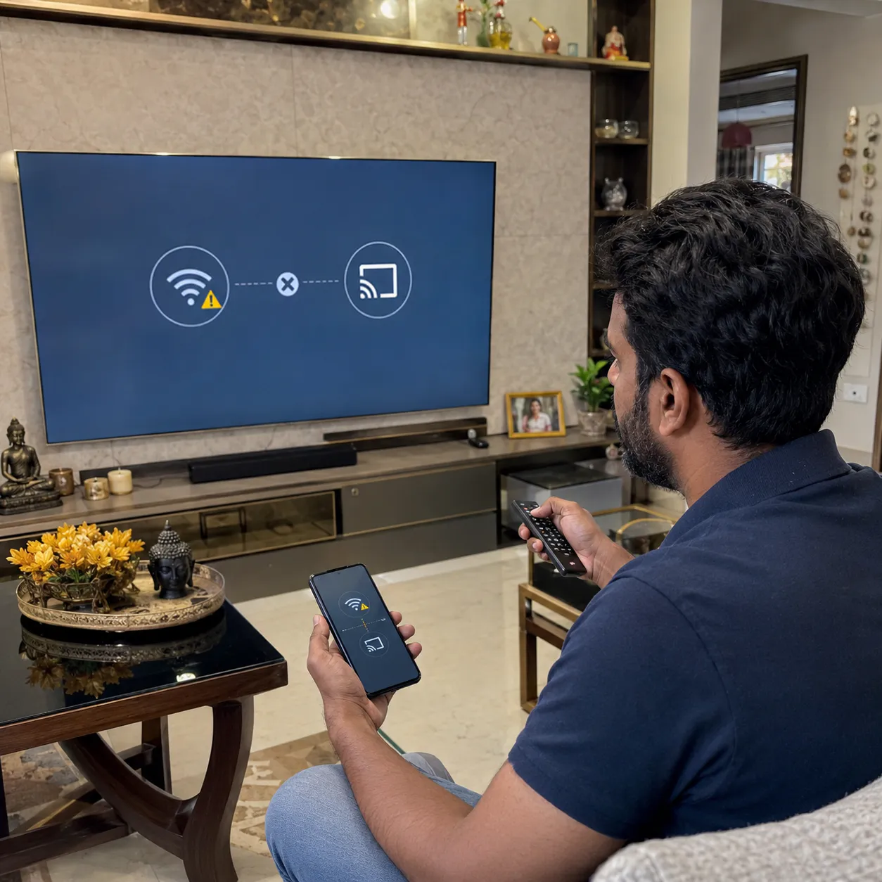Samsung TV WiFi Remote Issue Vizag