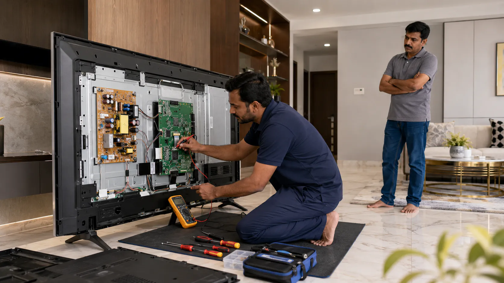 Philips TV repair services in Vizag for LED and Smart TV