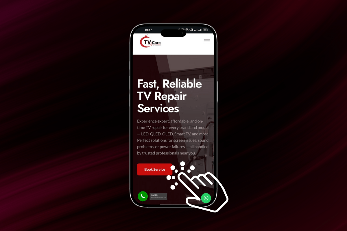 Book tv care services