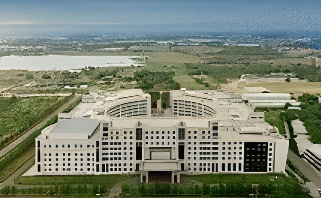 Gitam University campus where TVcaree repaired Samsung Smart LED TVs with motherboard and backlight faults