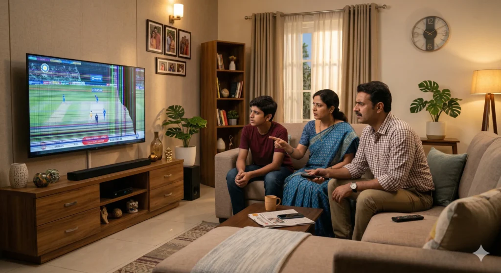 OnePlus-smart-TV-showing-display