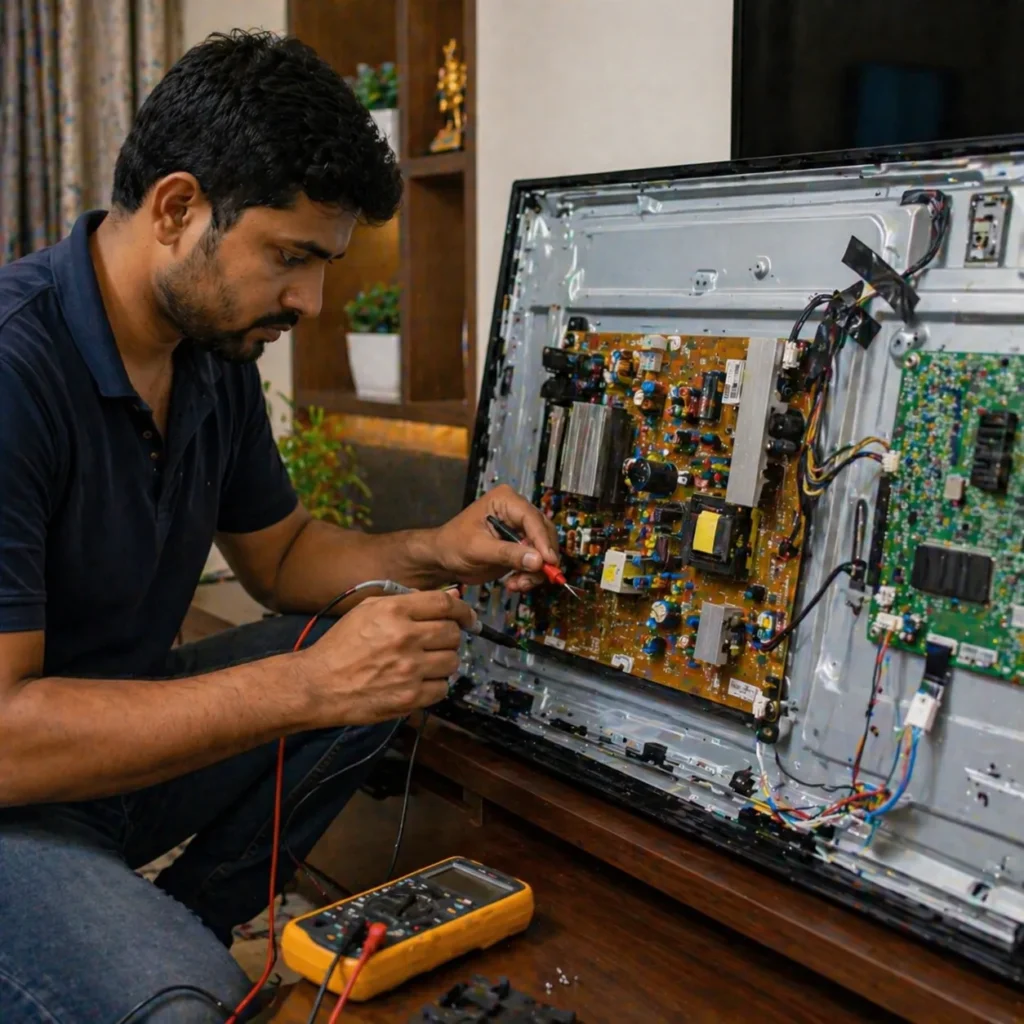 MI TV power issue Repair Vizag? Fix not turning ON
