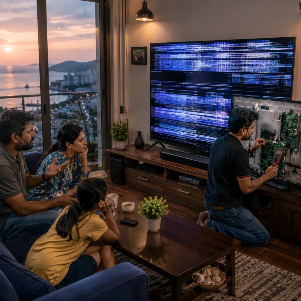 LG TV Screen Flickering Vizag
