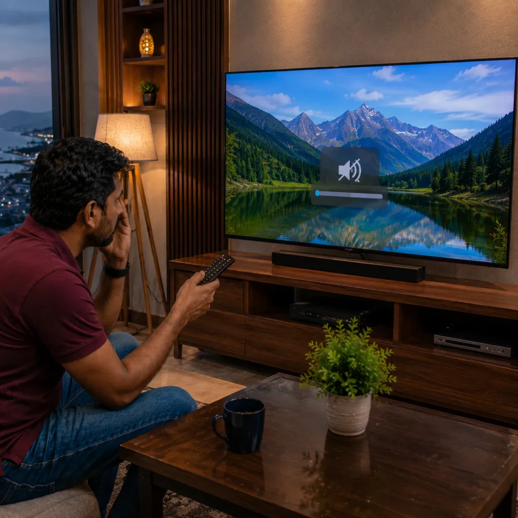 LG TV no sound problem