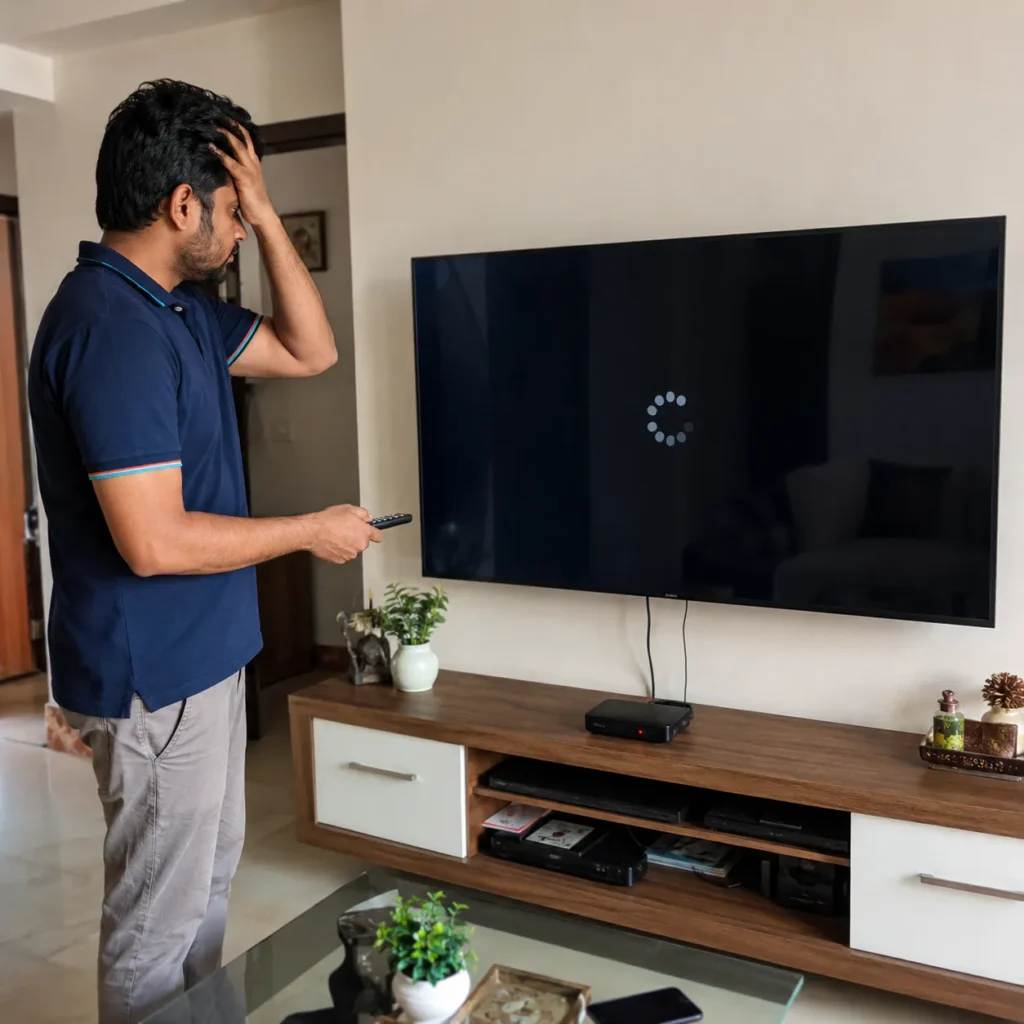 Smart TV restarting problem Vizag