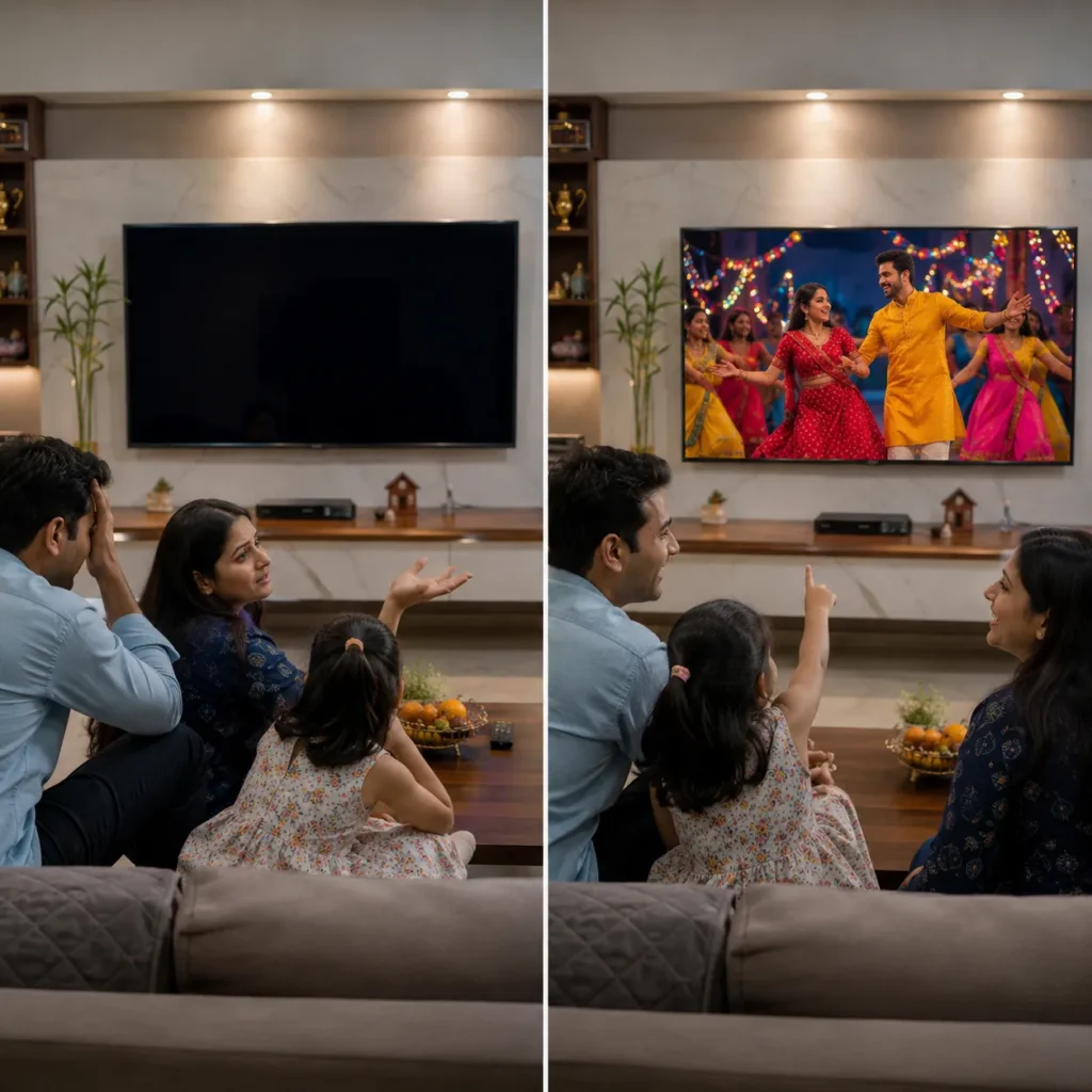 TV HDMI no signal repair Vizag
