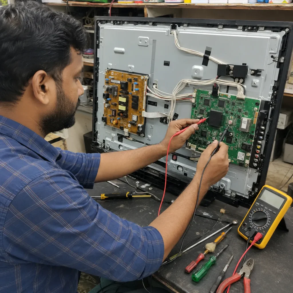 TV motherboard repair cost Vizag