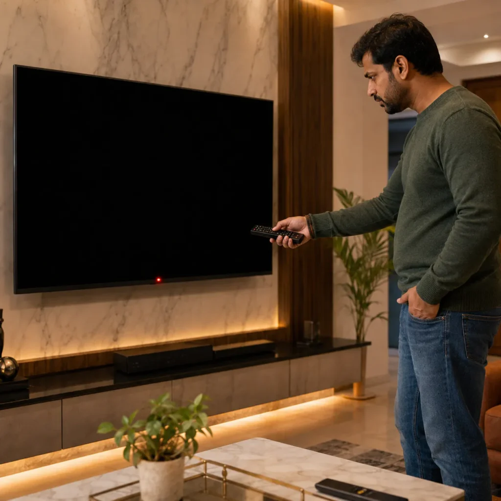 Panasonic TV not turning on problem in Vizag