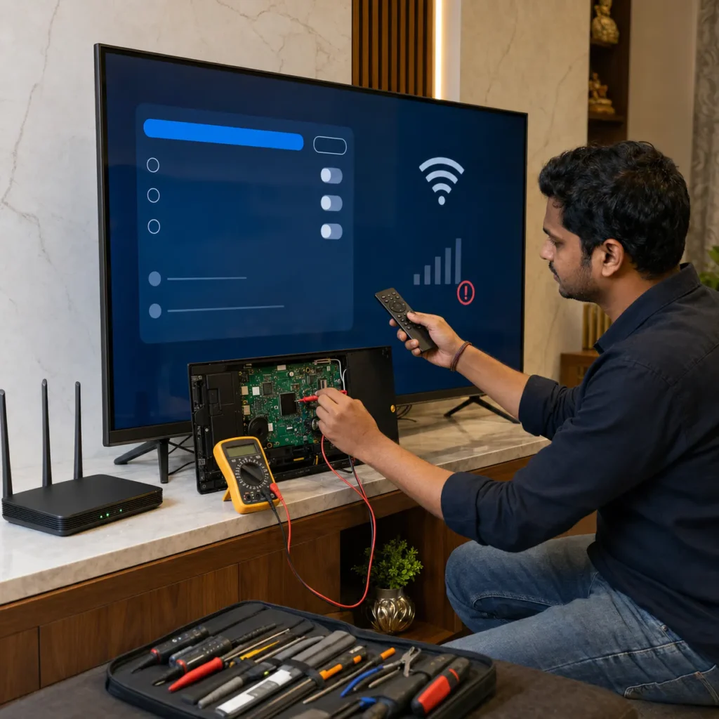 Realme TV WiFi problem repair Vizag