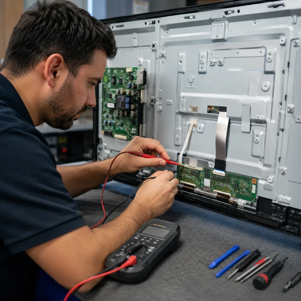 TCL TV panel and T-Con board repair Vizag