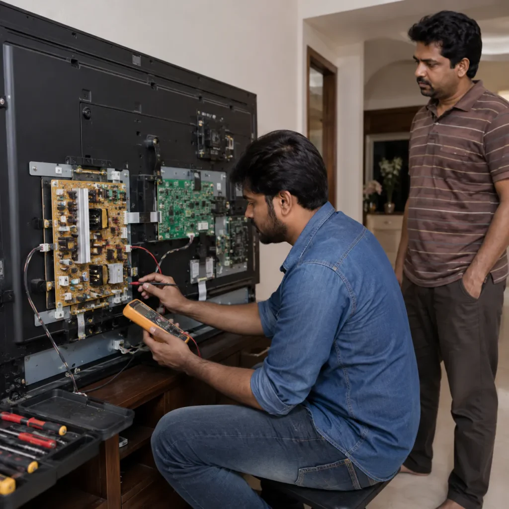 Philips TV power board repair in Vizag
