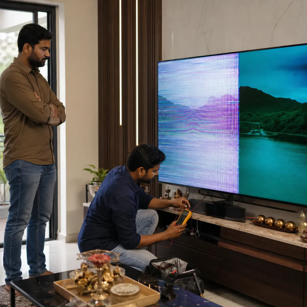 Philips TV screen and panel repair in Vizag